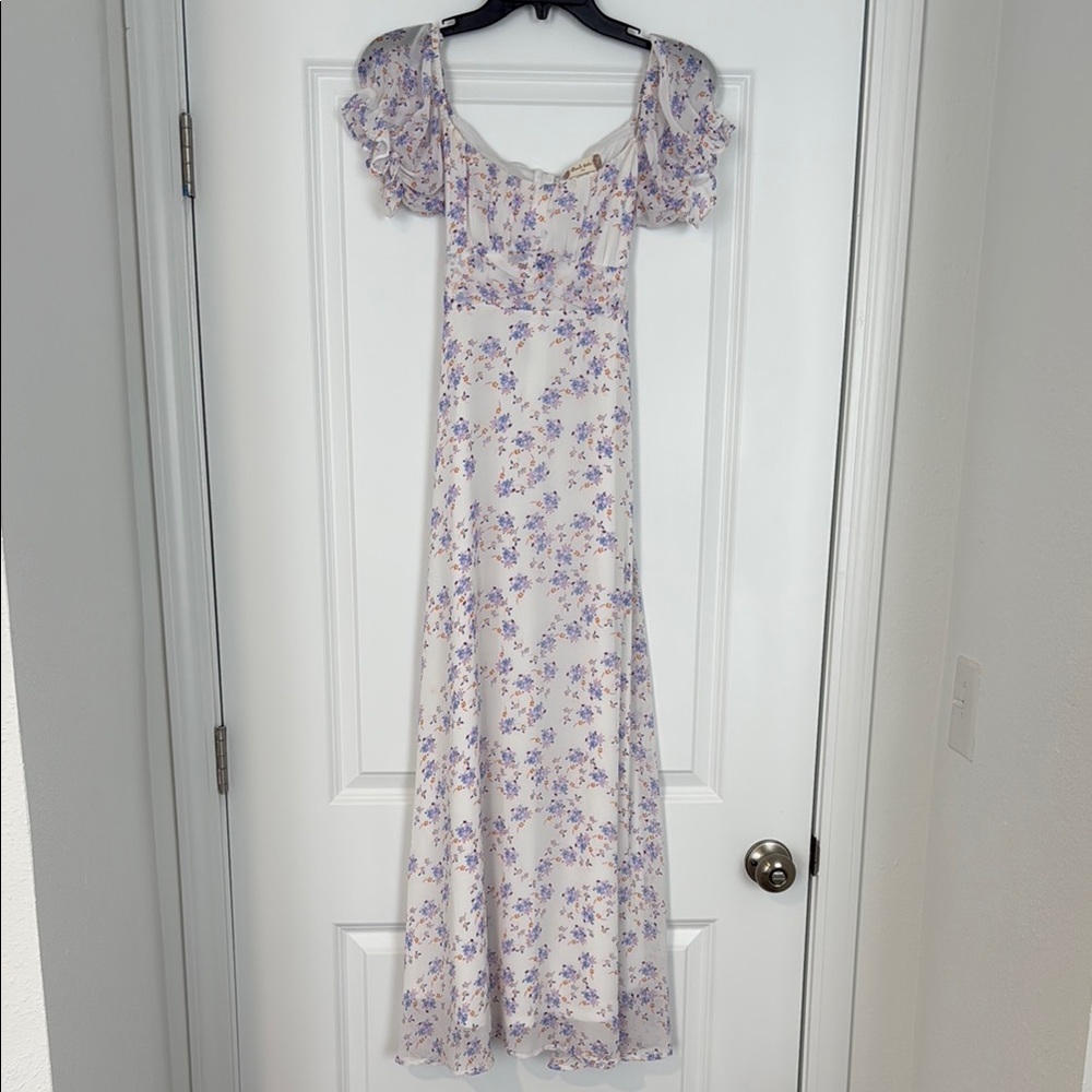 Altar’d State white floral dress